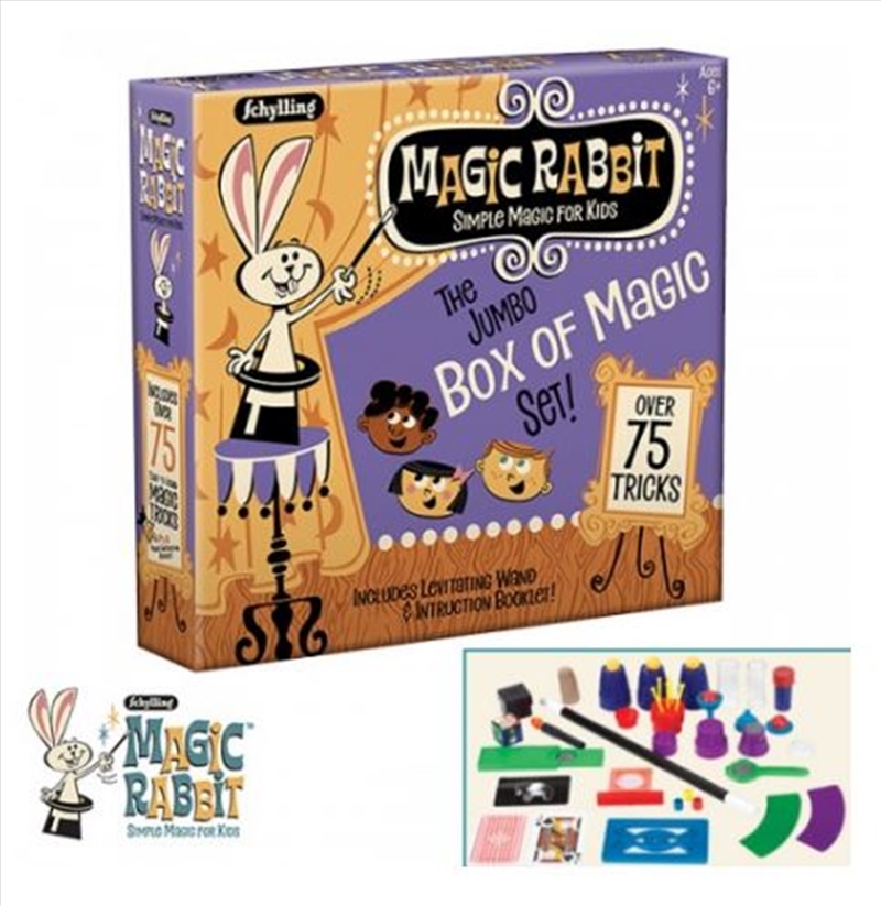 Schylling – Magic Rabbit Jumbo Box of 75 Magic Tricks/Product Detail/Arts & Craft