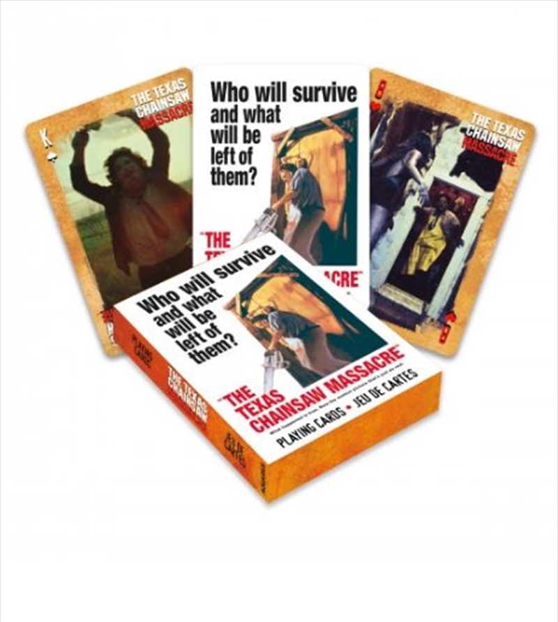 Texas Chainsaw Massacre Playing Cards/Product Detail/Card Games