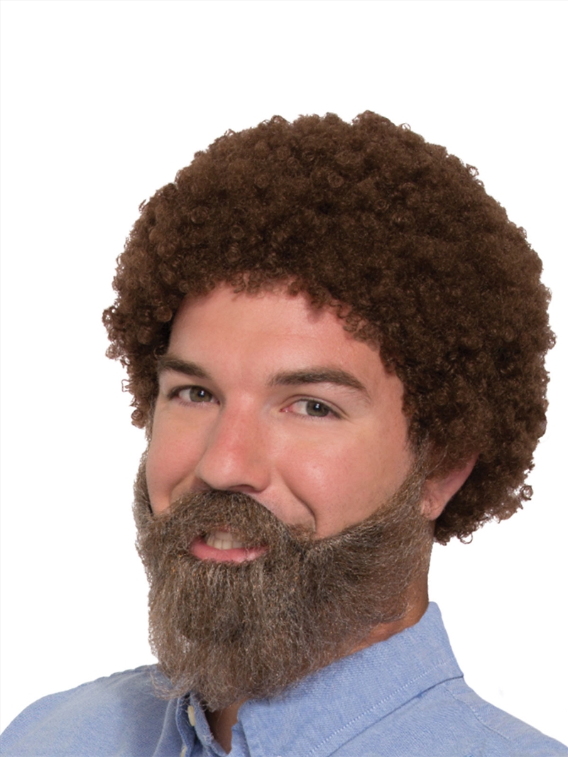 80's Man Wig, Beard & Moustache - Adult/Product Detail/Costumes