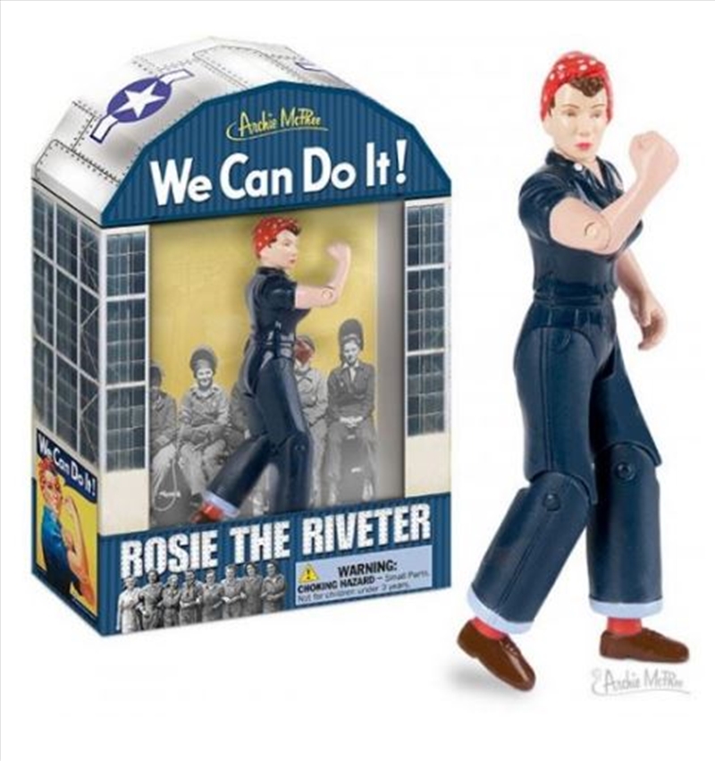 Archie McPhee – Rosie The Riveter Action Figure/Product Detail/Toys