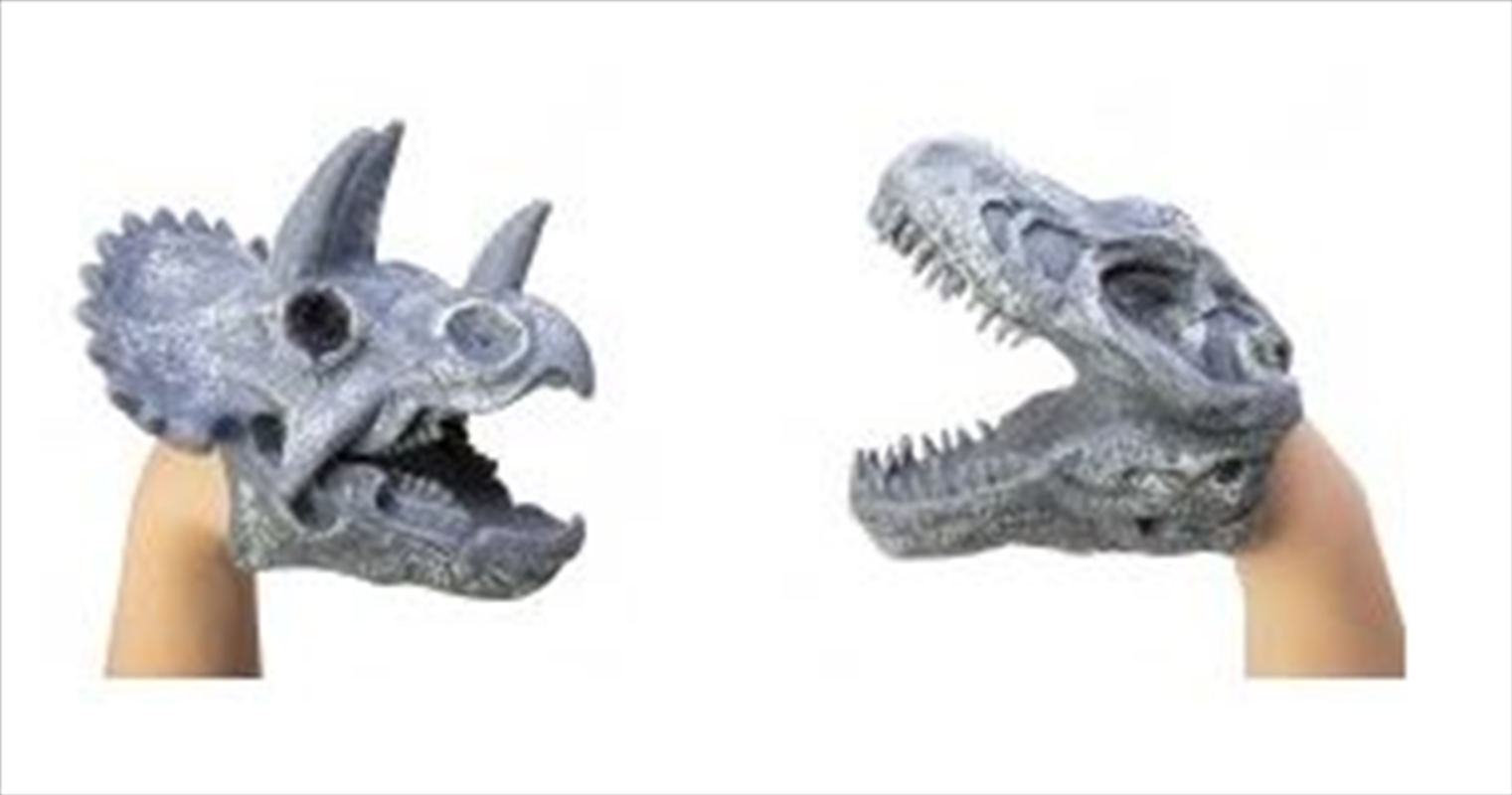 Schylling – Dino Skull Hand Puppets (SENT AT RANDOM)/Product Detail/Toys