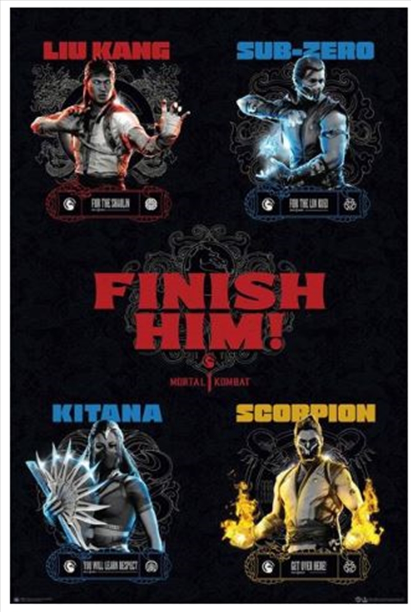 Mortal Kombat - Grid/Product Detail/Posters & Prints