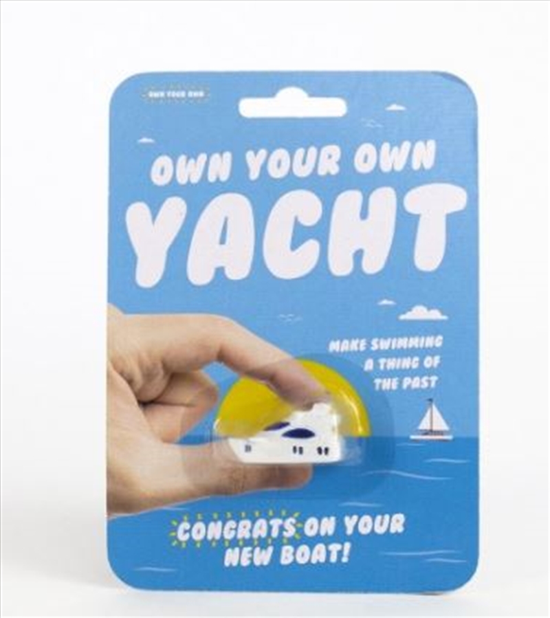 Own Your Own Yacht/Product Detail/Toys