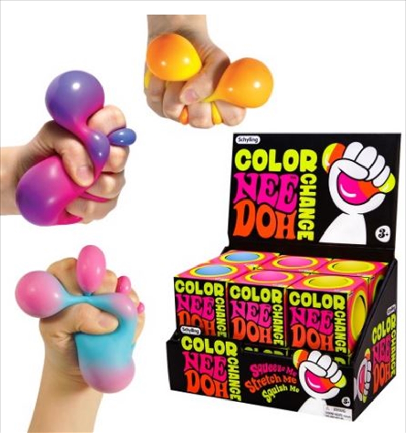 Schylling – Colour Changing Nee Doh (SENT AT RANDOM)/Product Detail/Stress & Squishy