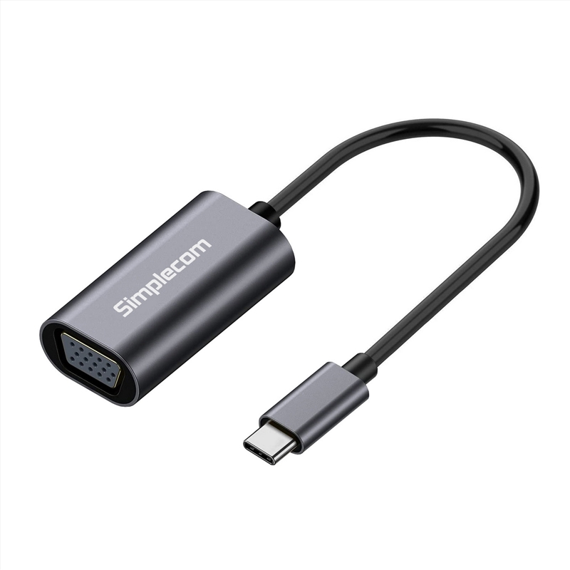 Simplecom DA104 USB-C to VGA Adapter Full HD 1080p/Product Detail/Electronics