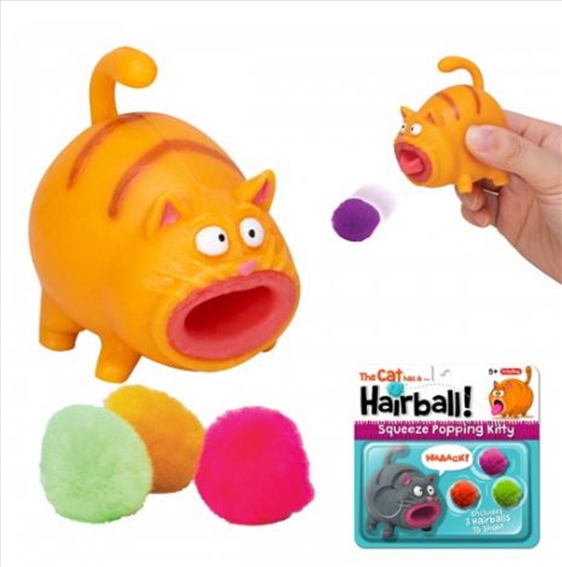 Schylling - Hairball Kitty (SENT AT RANDOM)/Product Detail/Toys