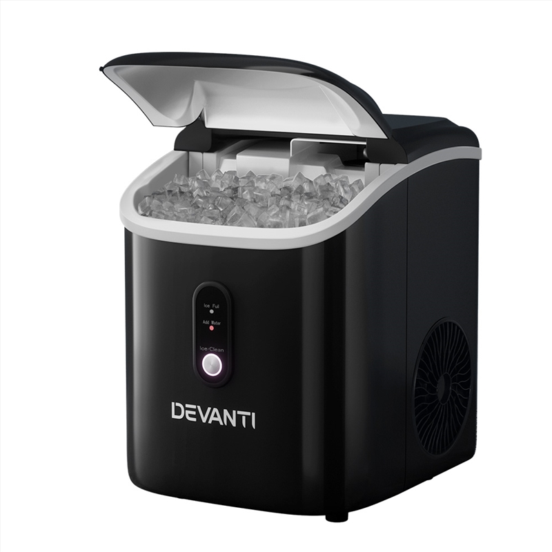 Devanti Portable Ice Maker Machine Nuggetc Ice Cube 15kg Bar Countertop/Product Detail/Appliances