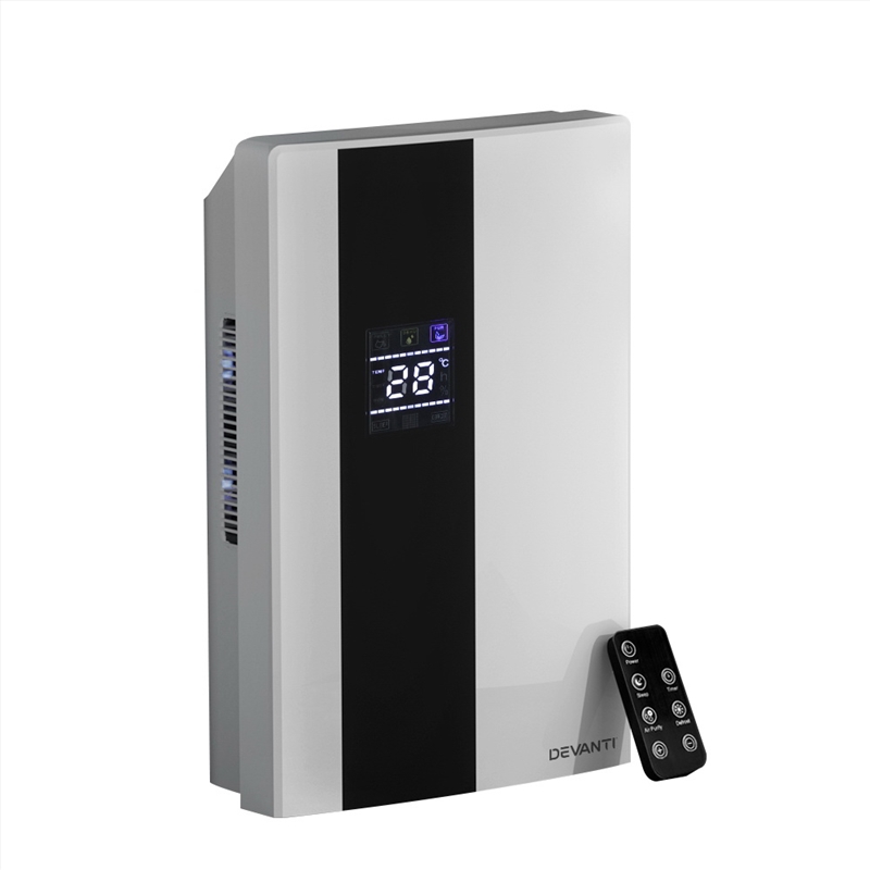 Devanti 2L Dehumidifier Air Purifier White/Product Detail/Accessories