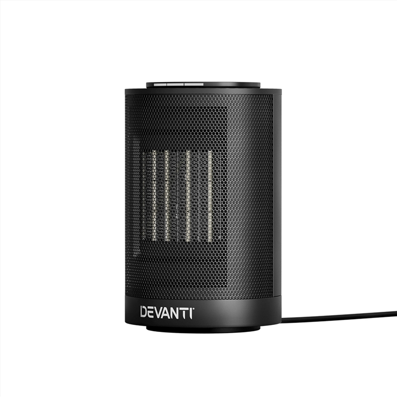 Devanti Electric Fan Heater Portable Ceramic Standing Room Office Heaters 1200W/Product Detail/Appliances