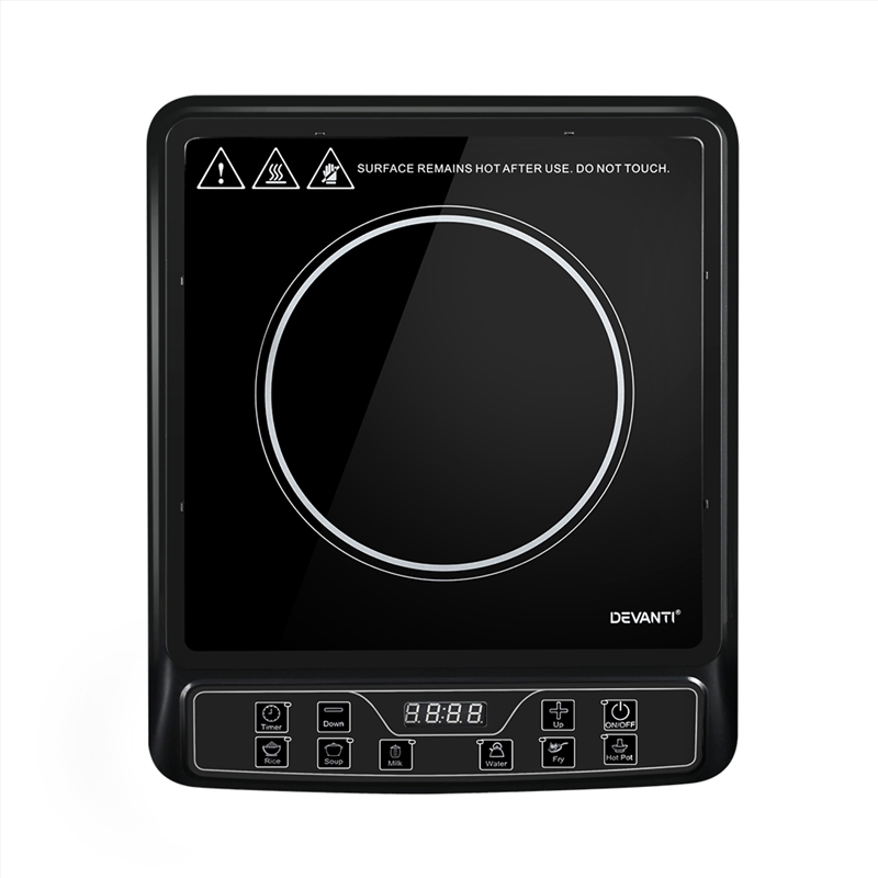 Devanti Electric Induction Cooktop Portable Cook Top Ceramic Kitchen Hot Plate/Product Detail/Appliances