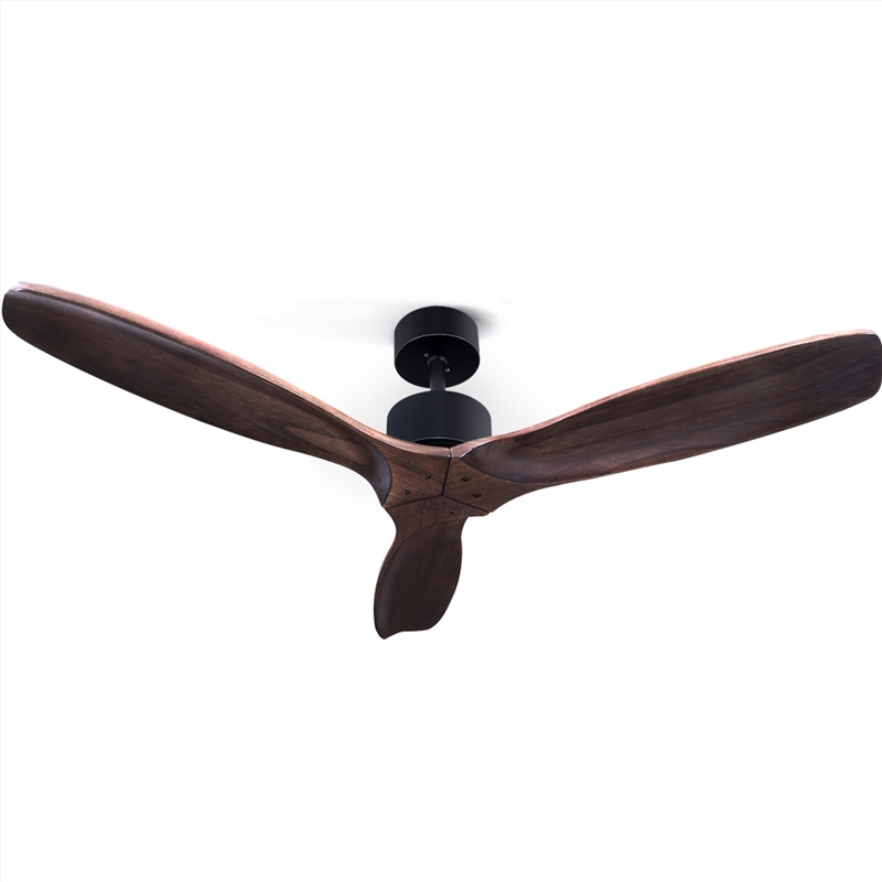 Devanti 52'' Ceiling Fan With Remote Control Fans 3 Wooden Blades Timer 1300mm/Product Detail/Appliances