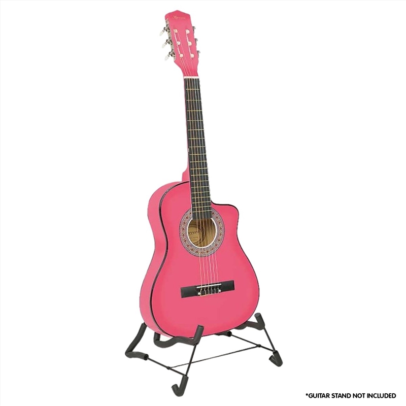 Karrera Childrens Acoustic Guitar Kids - Pink/Product Detail/String Instruments