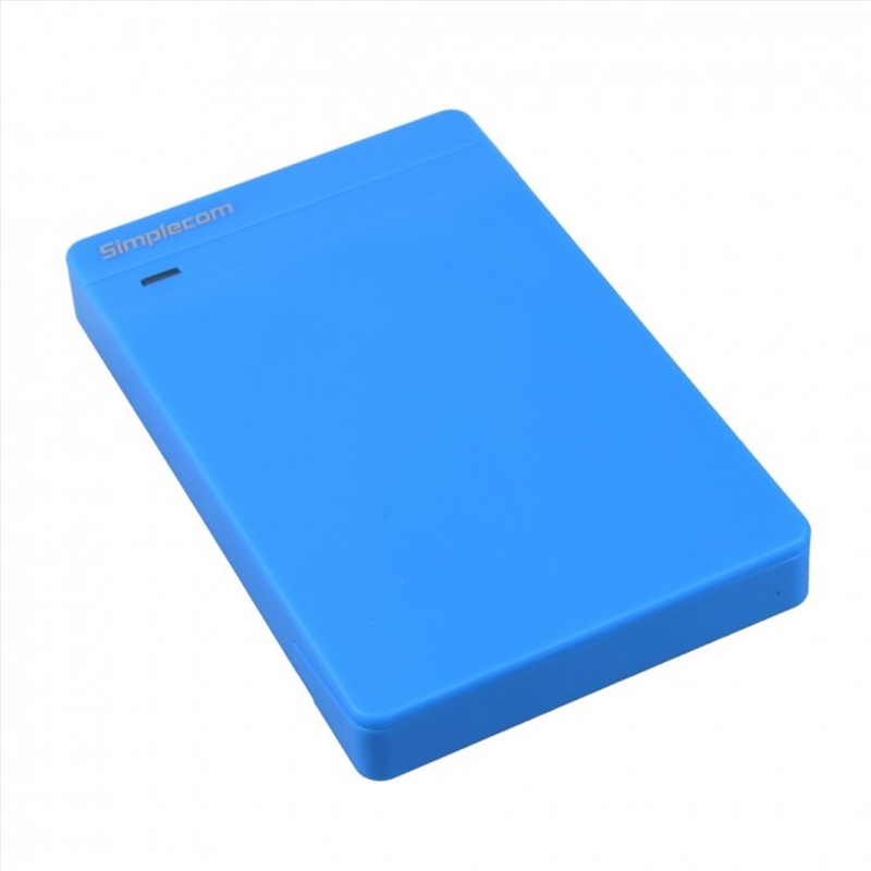 Simplecom SE203 Tool Free 2.5" SATA HDD SSD to USB 3.0 Hard Drive Enclosure Blue/Product Detail/Electronics