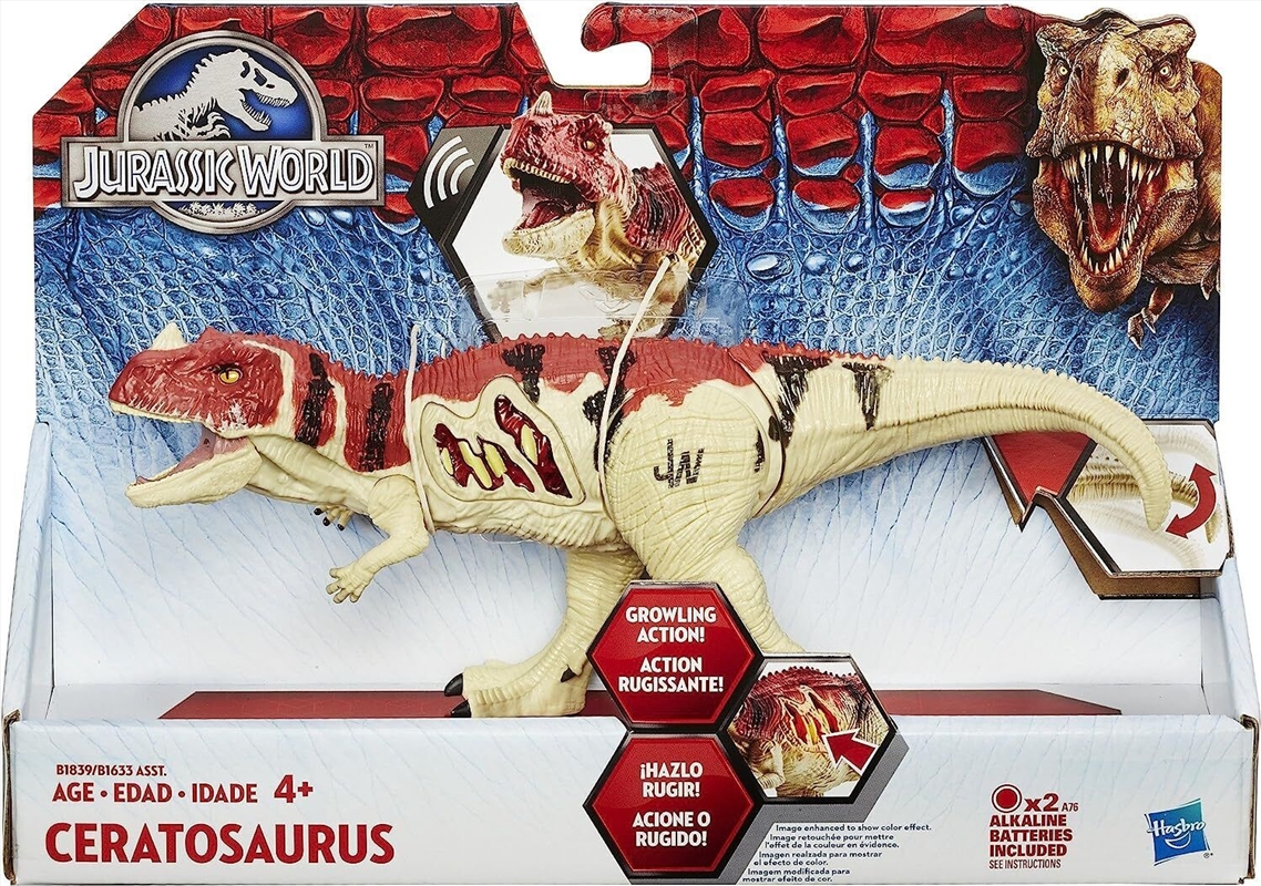 Hasbro Jurassic World Ceratosaurus Dinosaur with Sound and Lights 4+/Product Detail/Toys