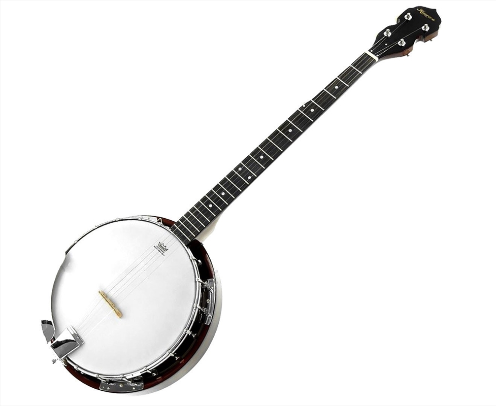 Karrera 5 String Resonator Banjo - Brown/Product Detail/String Instruments