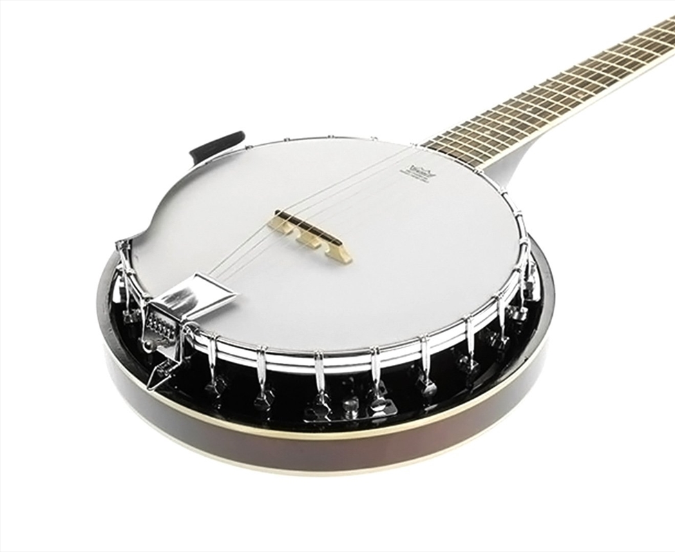 Karrera 6 String Resonator Banjo -  Brown/Product Detail/String Instruments