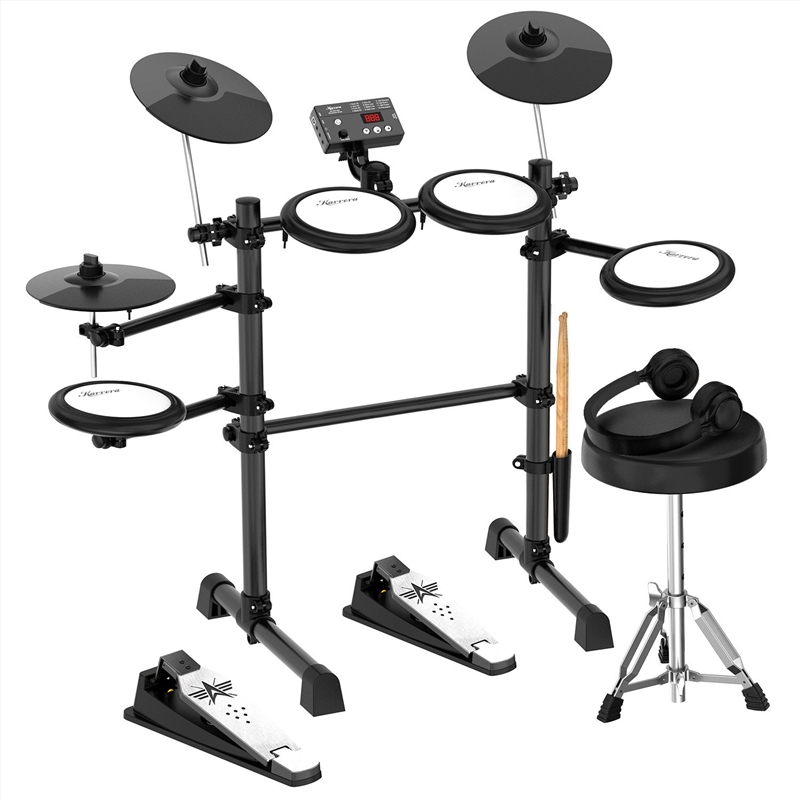 Karrera TDX-16 Electronic Drum Kit with Pedals/Product Detail/Drums