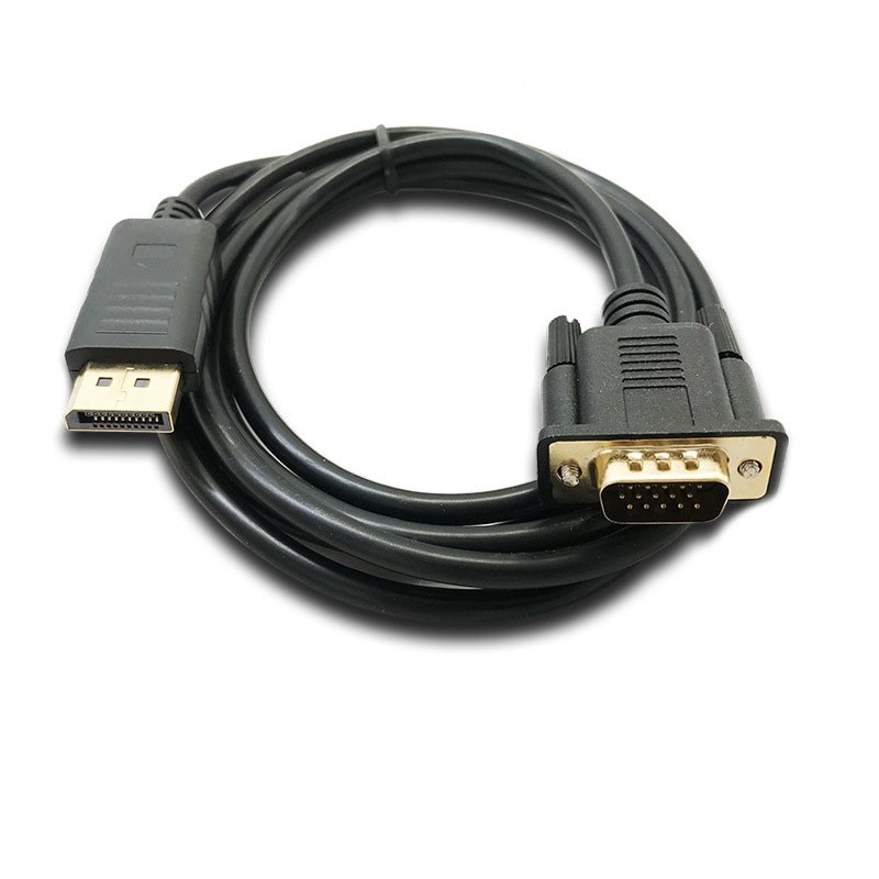 1.8M Display Port DP Male To VGA/M Cable Converter Connector Adaptor/Product Detail/Electronics