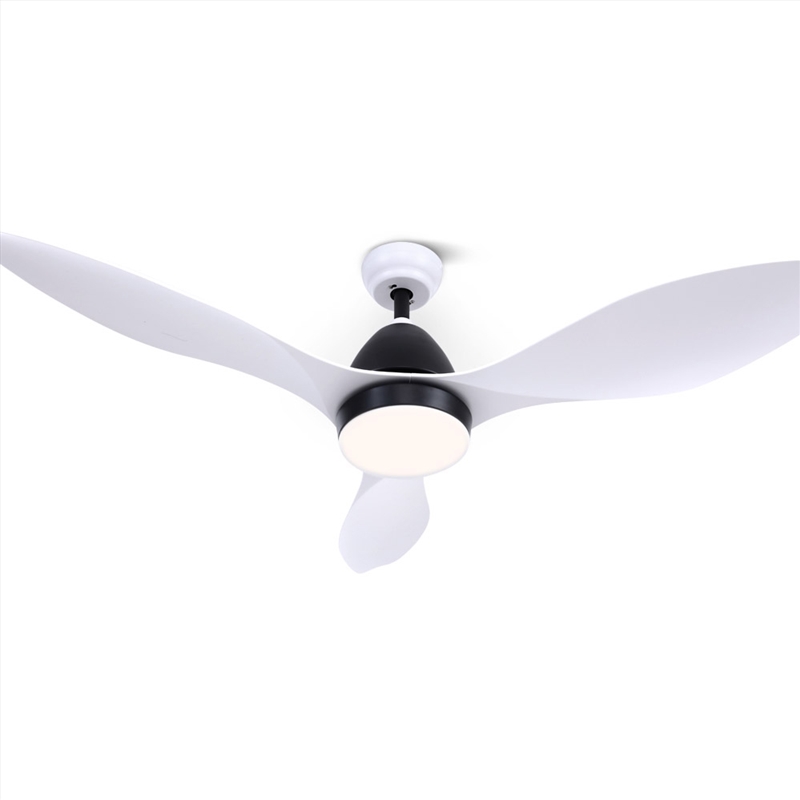 Devanti Ceiling Fan Light Remote Control Ceiling Fans White 48'' 3 Blades/Product Detail/Appliances