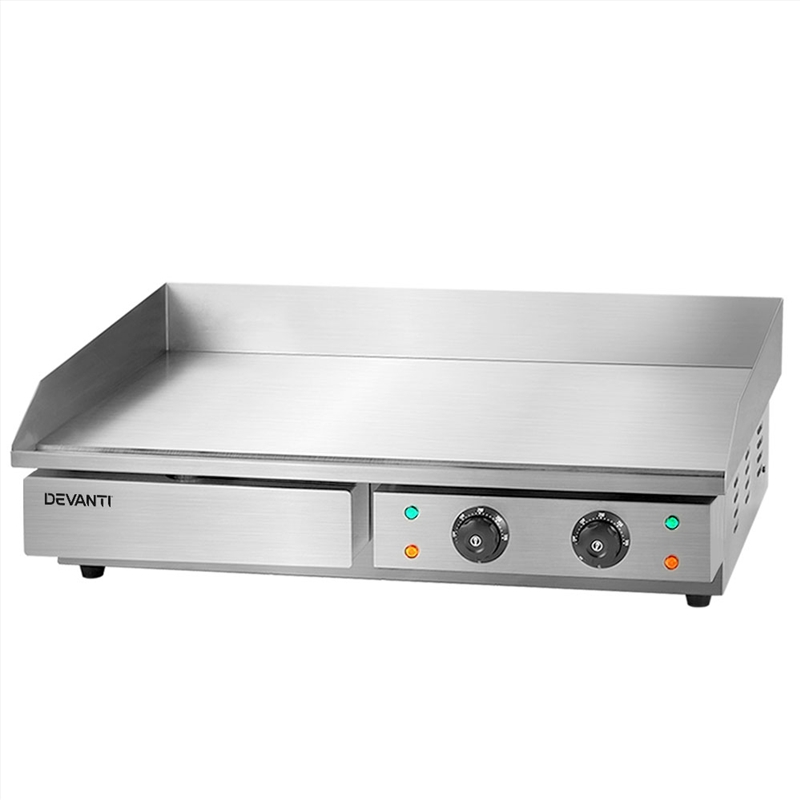 Devanti Commercial Electric Griddle BBQ Grill Hot Plate Stainless Steel 4400W/Product Detail/Appliances