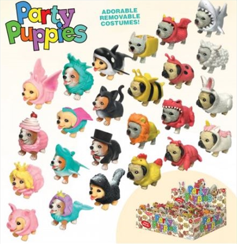 Schylling - Party Puppies (SENT AT RANDOM)/Product Detail/Toys