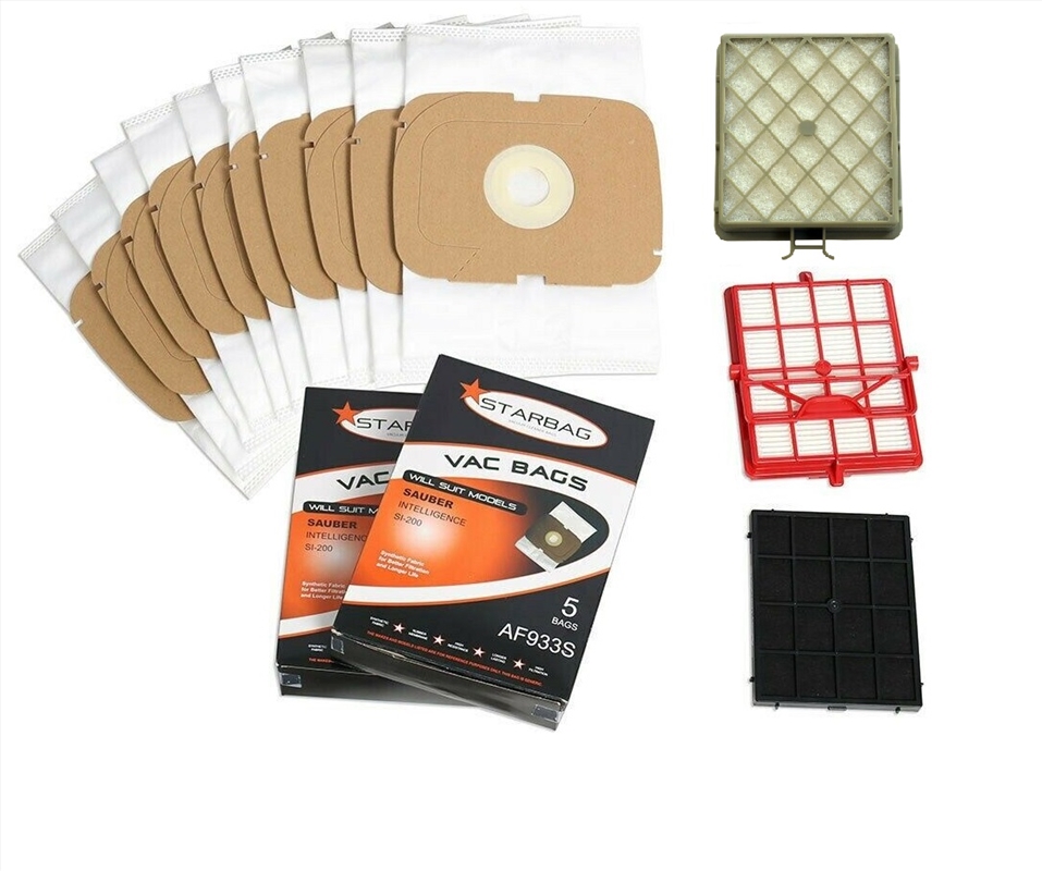 Bag and filter kit for Sauber Intelligence, Excellence & Classic vacuum cleaners/Product Detail/Appliances