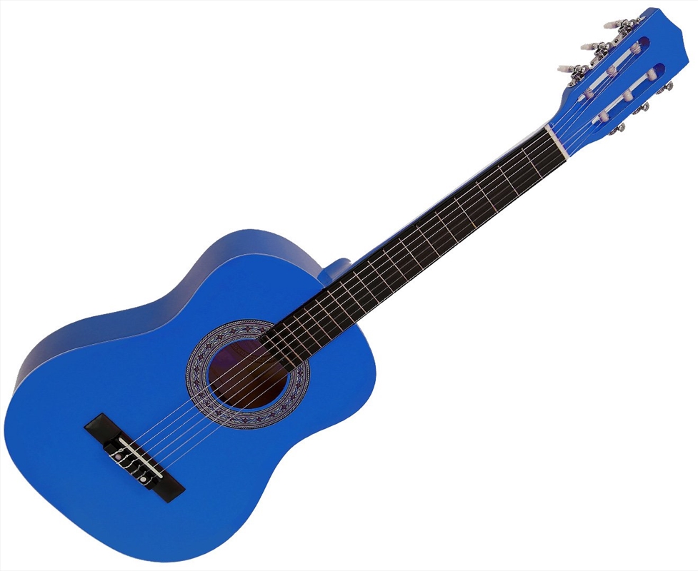 Karrera 34in Acoustic Children no cut Guitar - Blue/Product Detail/String Instruments