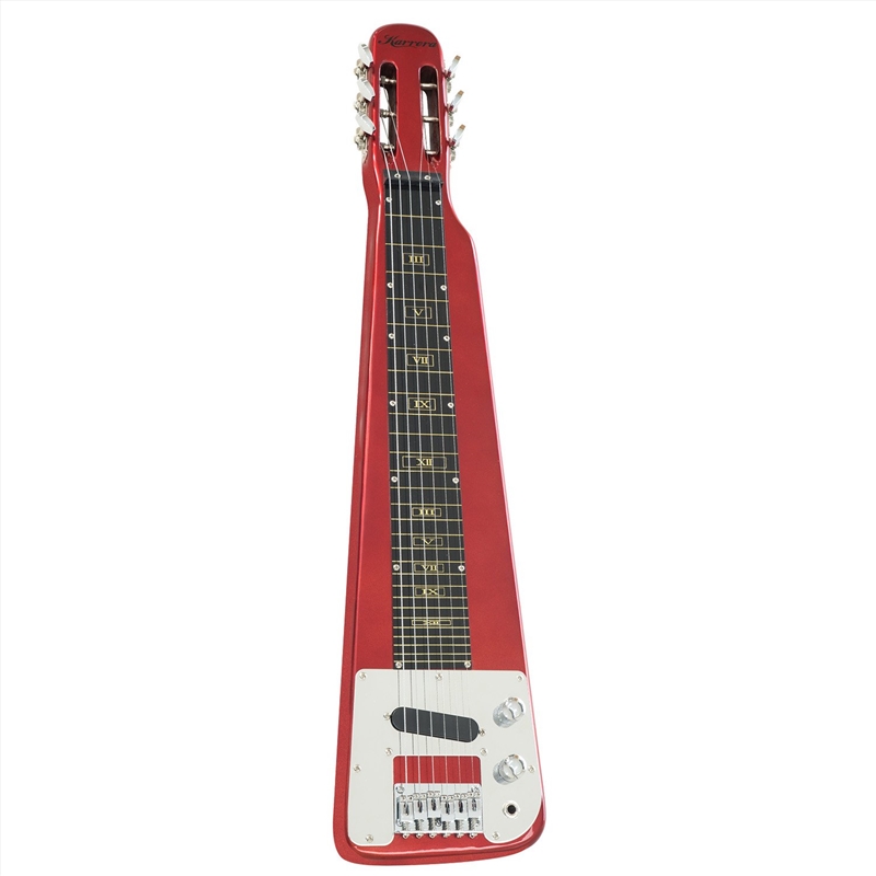 Karrera 6-String Steel Lap Guitar - Metallic Red/Product Detail/String Instruments