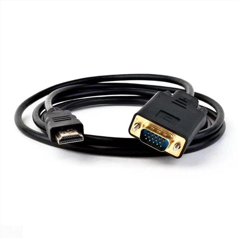 1.8M 6 Feet HDMI Male to VGA Male Cable for Computer, Laptop, PC, Monitor ETC/Product Detail/Electronics