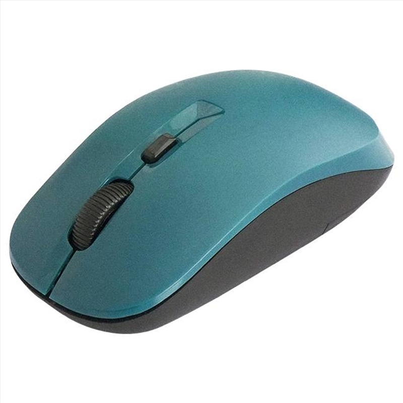 CLiPtec SMOOTH MAX 1600DPI 2.4GHZ WIRELESS OPTICAL MOUSE - Teal/Product Detail/Electronics