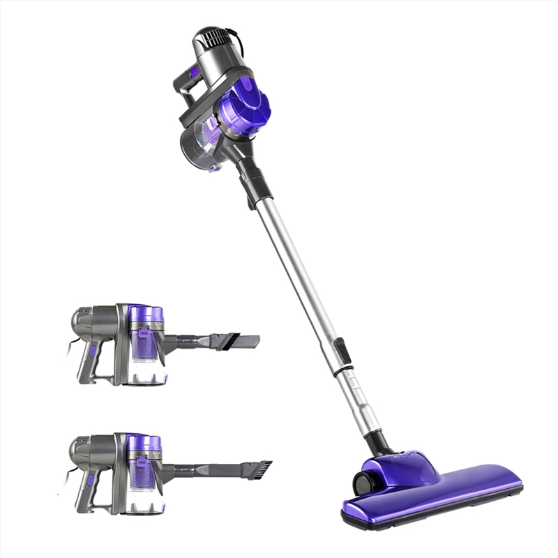 Devanti Corded Handheld Bagless Vacuum Cleaner - Purple and Silver/Product Detail/Appliances