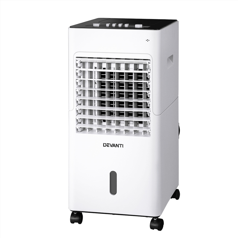 Devanti Evaporative Air Cooler Conditioner Portable 6L Cooling Fan Humidifier/Product Detail/Appliances