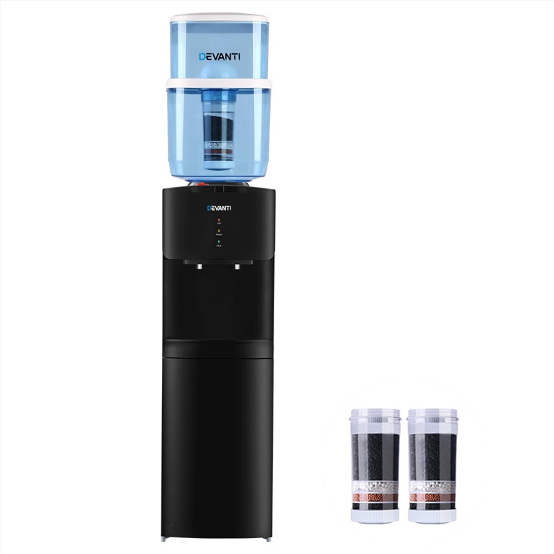 Devanti Water Cooler Dispenser Stand Cold Hot Chiller Purifier 22L Bottle Filter/Product Detail/Appliances