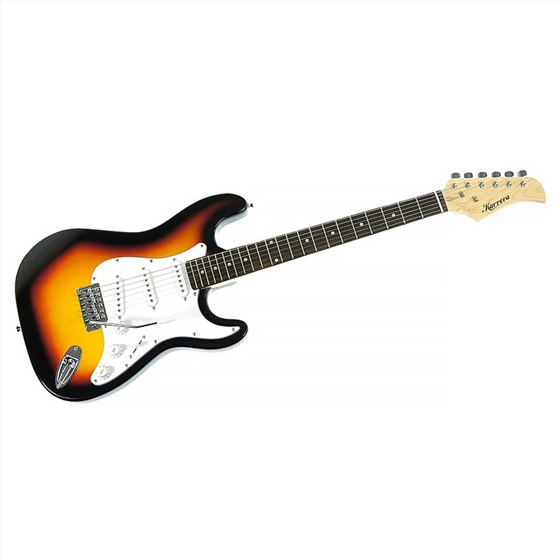 Karrera 39in Electric Guitar - Sunburst/Product Detail/String Instruments