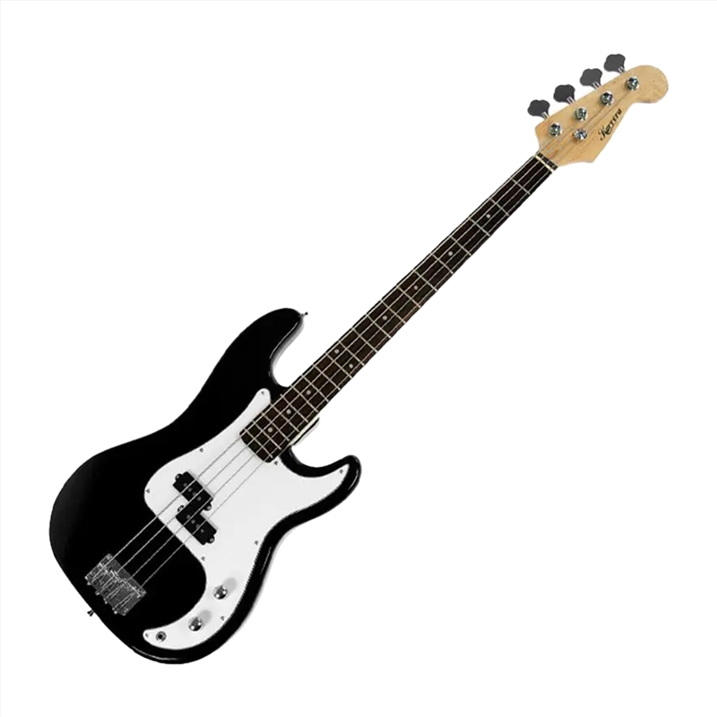 Karrera Electric Bass Guitar - Black/Product Detail/String Instruments