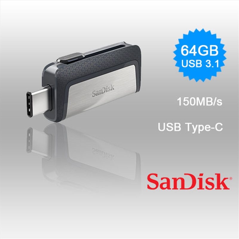 SANDISK ULTRA 64GB SDDDC2-064G Dual USB Drive Type-C 3.1/Product Detail/Electronics