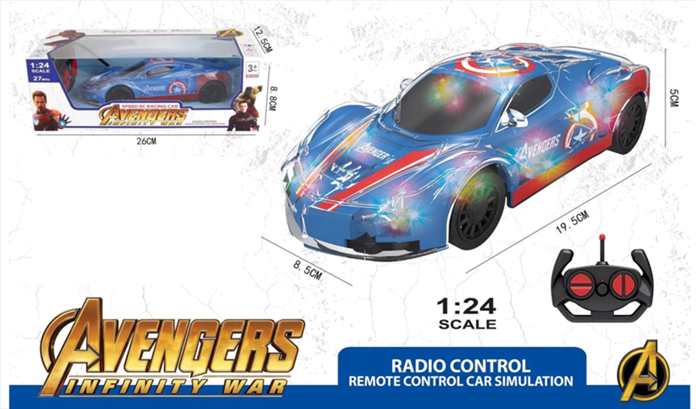 Avengers Infinity War Speed RC Racing Car Captain America 1:24/Product Detail/Toys