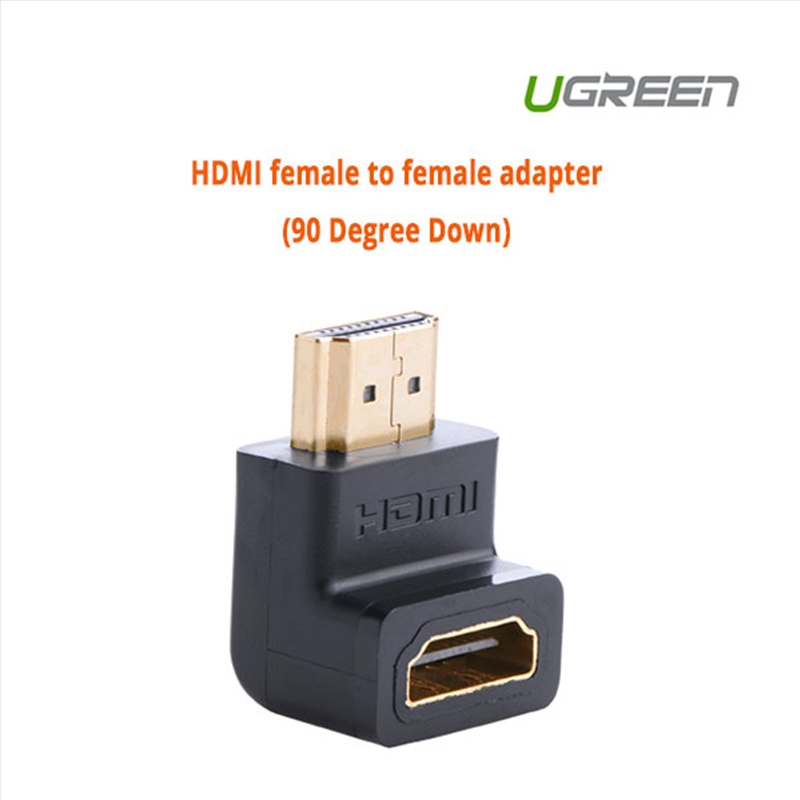 UGREEN HDMI female to female adapter (90 Degree Down) (20109)/Product Detail/Electronics