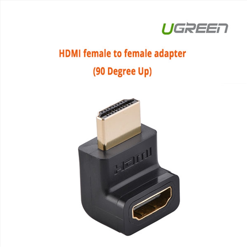 UGREEN HDMI female to female adapter (90 Degree Up) (20110)/Product Detail/Electronics