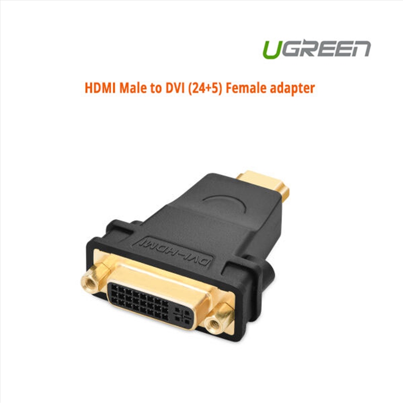 UGREEN HDMI Male to DVI (24+5) Female adapter (20123)/Product Detail/Electronics