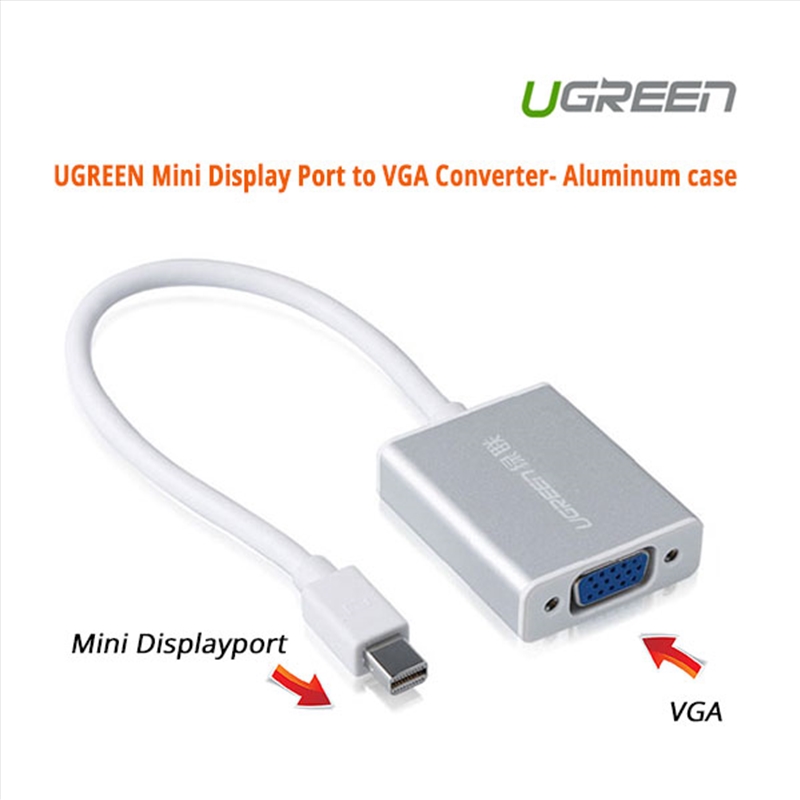 UGREEN Mini Display Port to VGA Converter (10403)/Product Detail/Electronics
