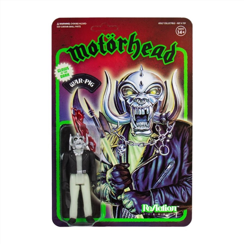 Motorhead - Warpig Glow in the Dark ReAction 3.75" Action Figure/Product Detail/Figurines