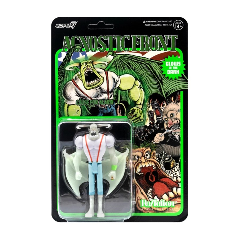 Agnostic Front - Eliminator Glow in the Dark ReAction 3.75" Action Figure/Product Detail/Figurines