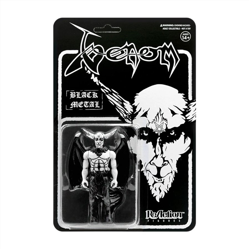 Venom - Black Metal Demon ReAction 3.75" Action Figure/Product Detail/Figurines