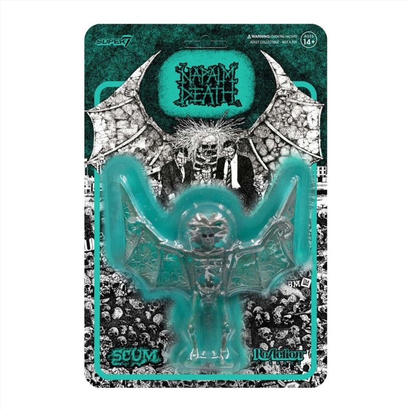 Napalm Death - Third Pressing Aquamarine ReAction 3.75" Action Figure/Product Detail/Figurines