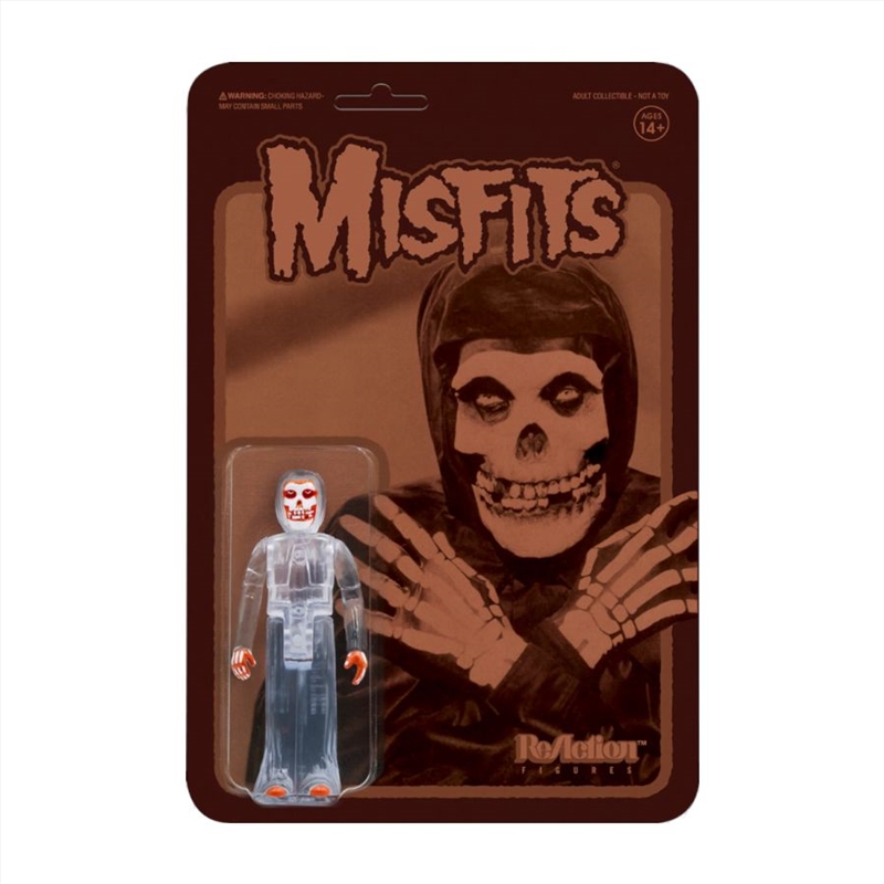 Misfits - The Fiend Collection II Clear LP Variant ReAction 3.75" Action Figure/Product Detail/Figurines