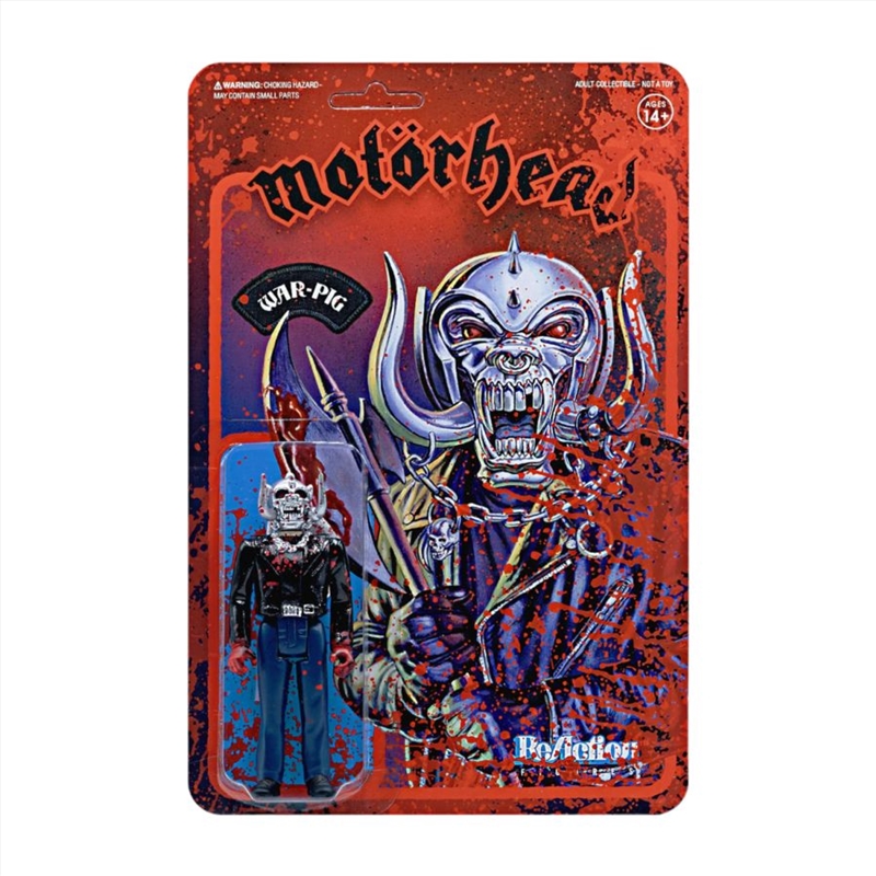 Motorhead - Bloody Warpig ReAction 3.75" Action Figure/Product Detail/Figurines