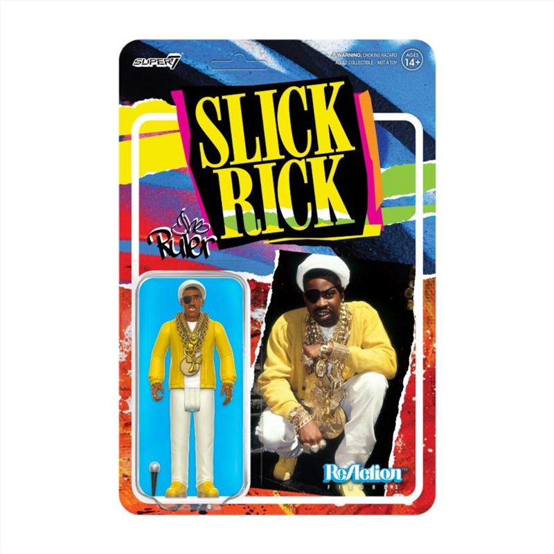 Slick Rick - The Ruler ReAction 3.75" Action Figure/Product Detail/Figurines