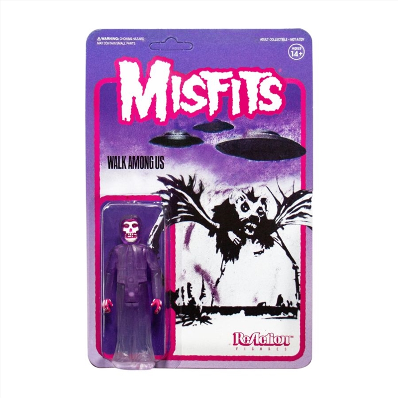 Misfits - The Fiend Walk Among Us Translucent Purple ReAction 3.75" Action Figure/Product Detail/Figurines