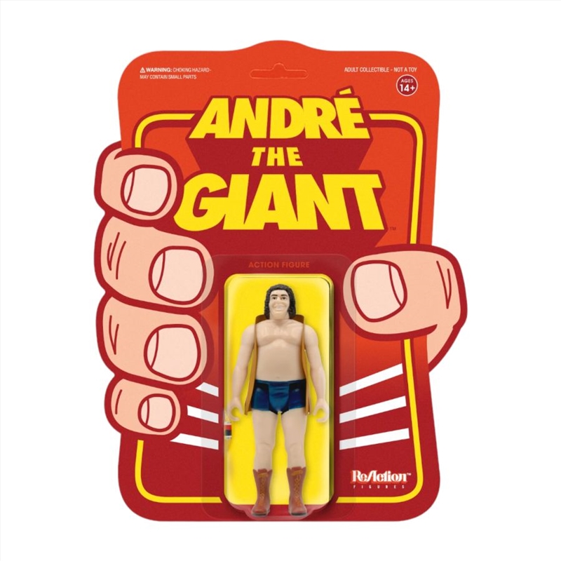 Andre the Giant - Andre in Vest ReAction 3.75" Scale Action Figure/Product Detail/Figurines